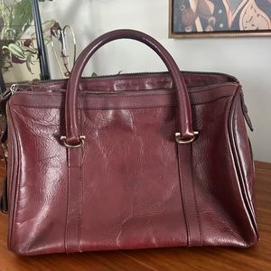 Cartier Burgundy pre-loved bag